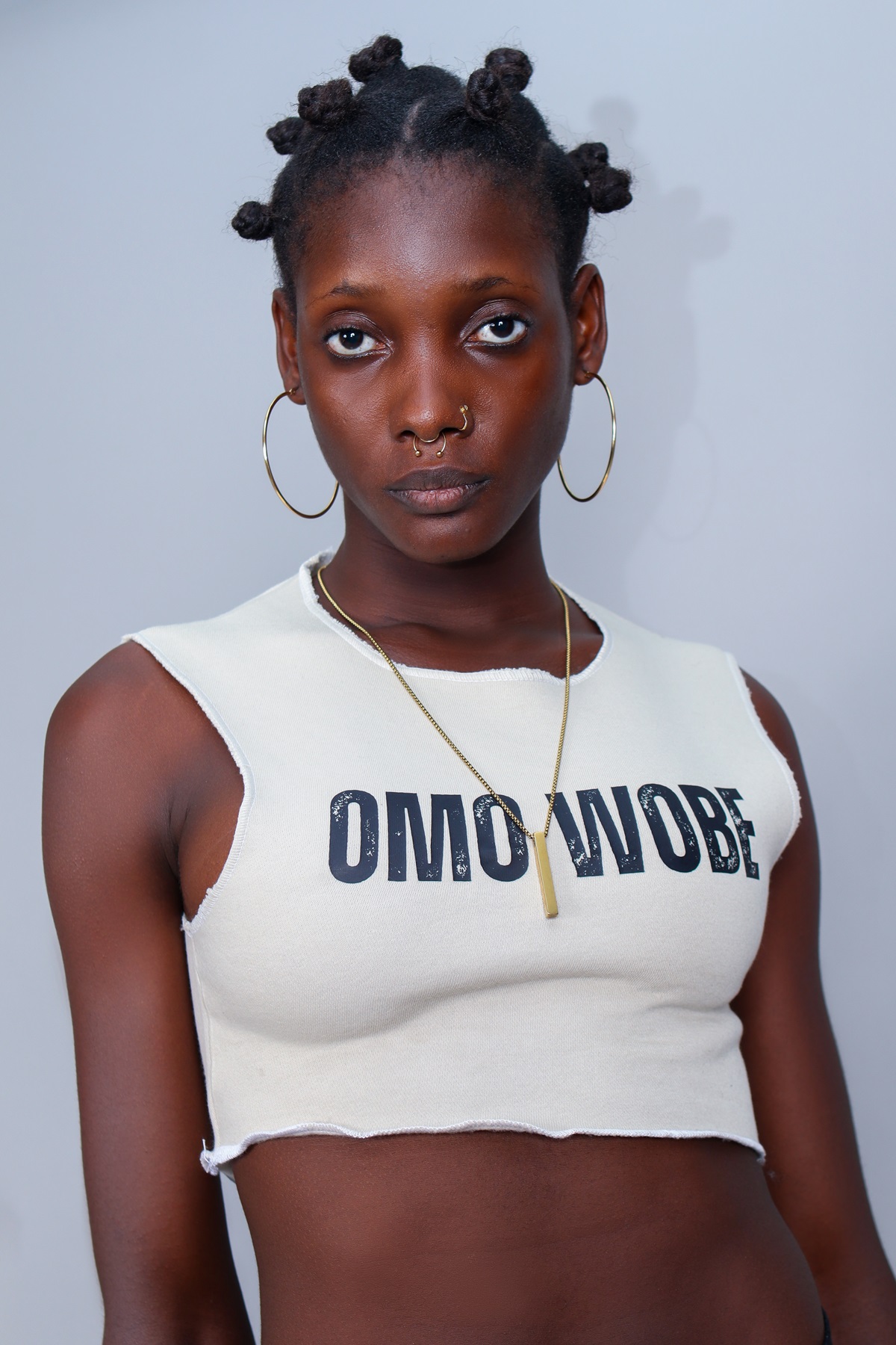 Pempe Sleeveless Crop Top - Image 8