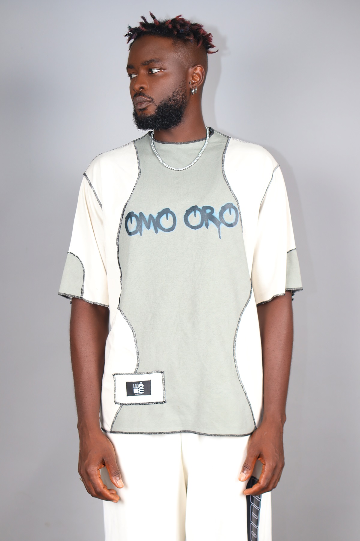 OMO ORO Two-Tone Shirt - Image 2